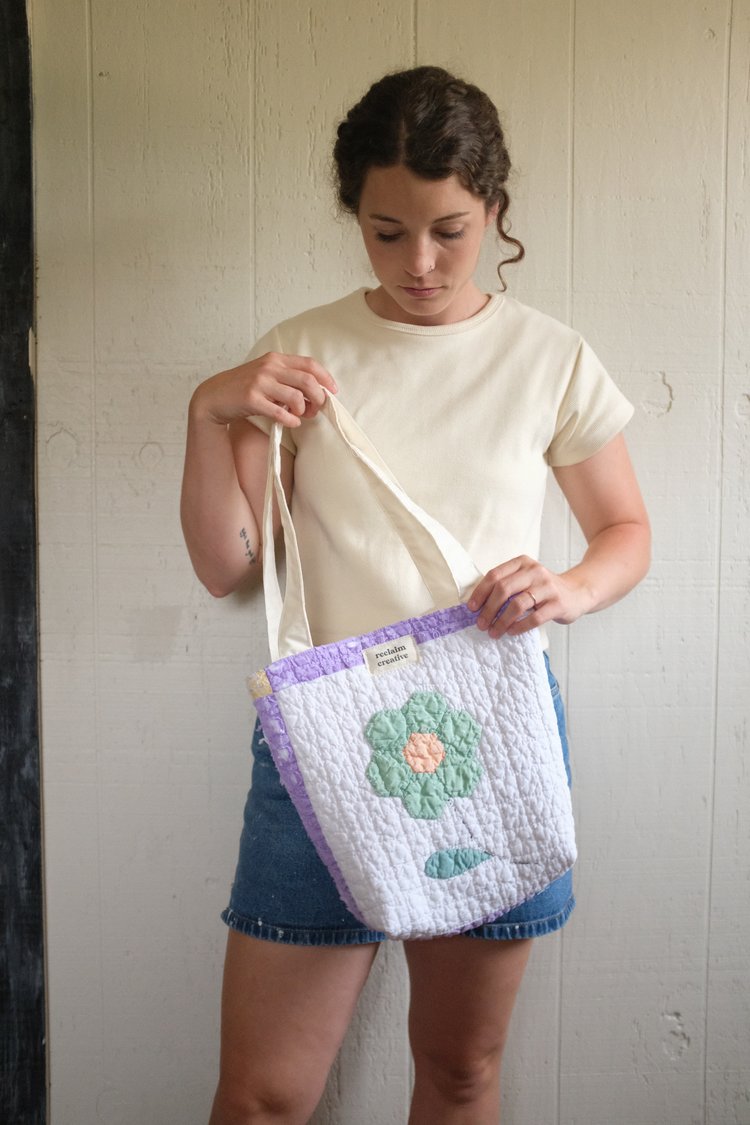 Supply Your Own - Quilt Tote Bag