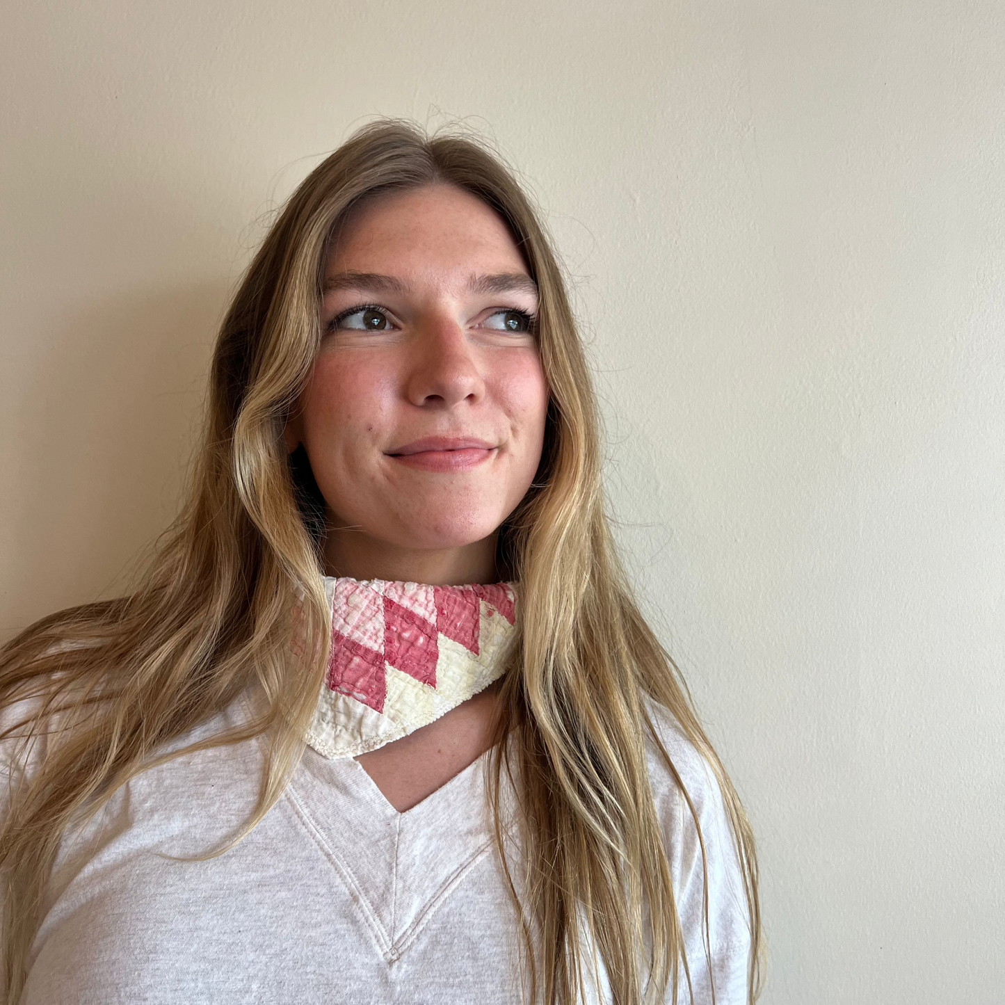 Quilt Scrap Neck Kerchief - Lone Star