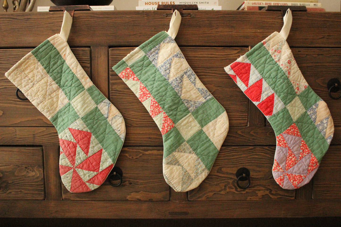 Holiday Quilt Stockings
