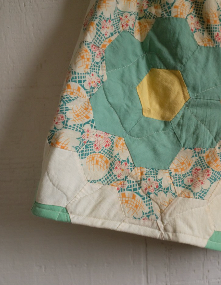 Quilt Shorts - Flower Garden XS