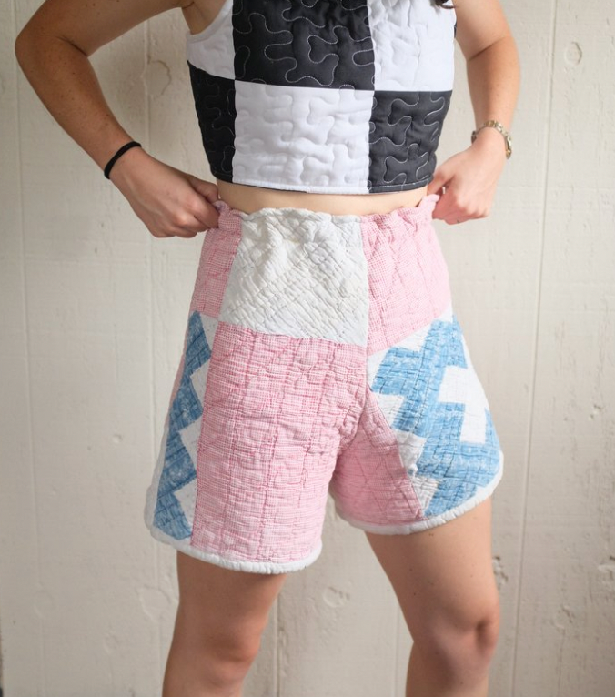 Quilt Shorts - Granny Squares XS/S