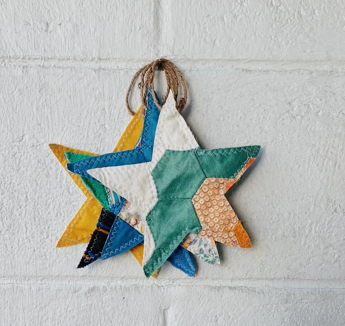 Quilt Scrap Ornaments