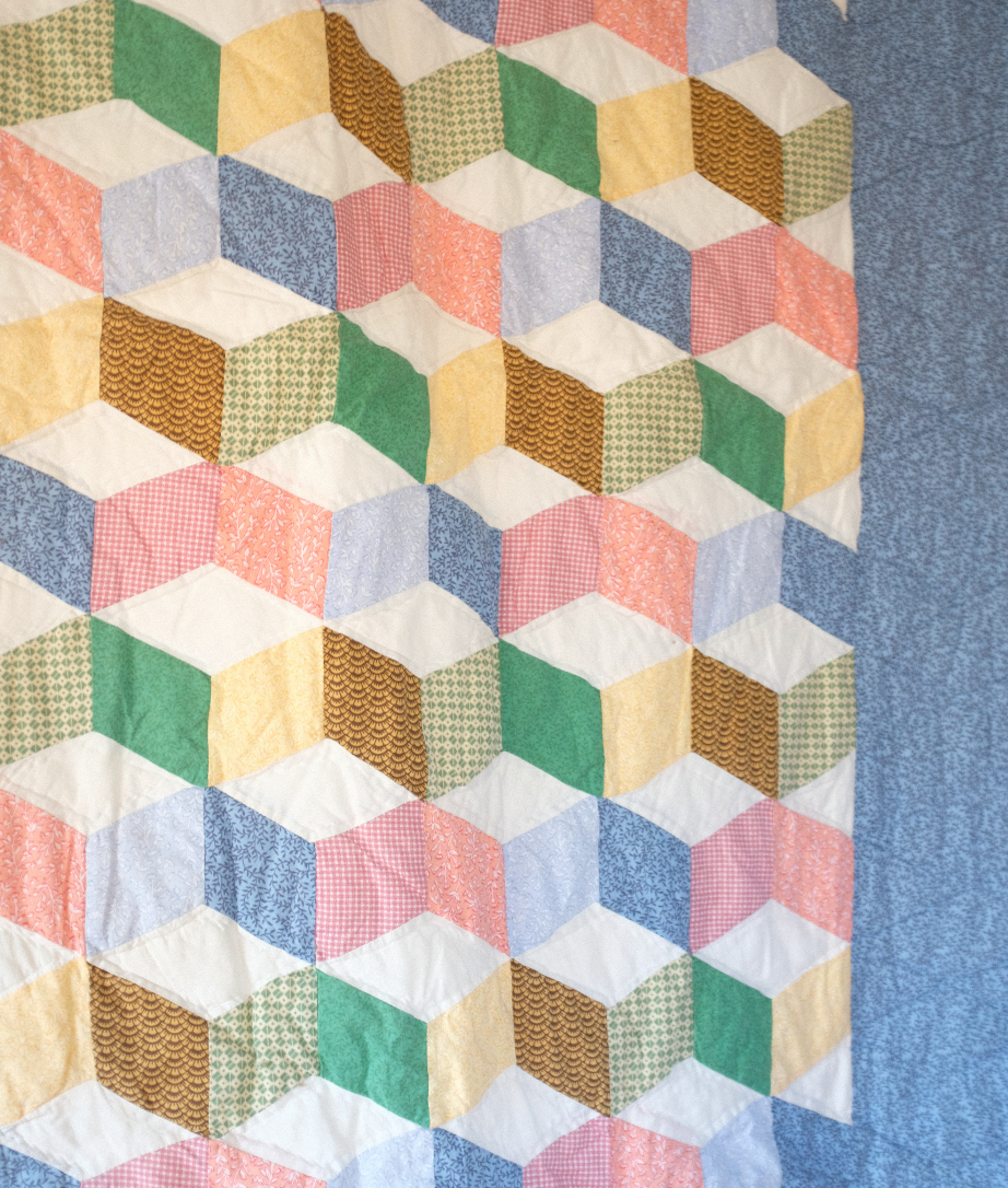 Made To Order - Tumbling Blocks Quilt Coat