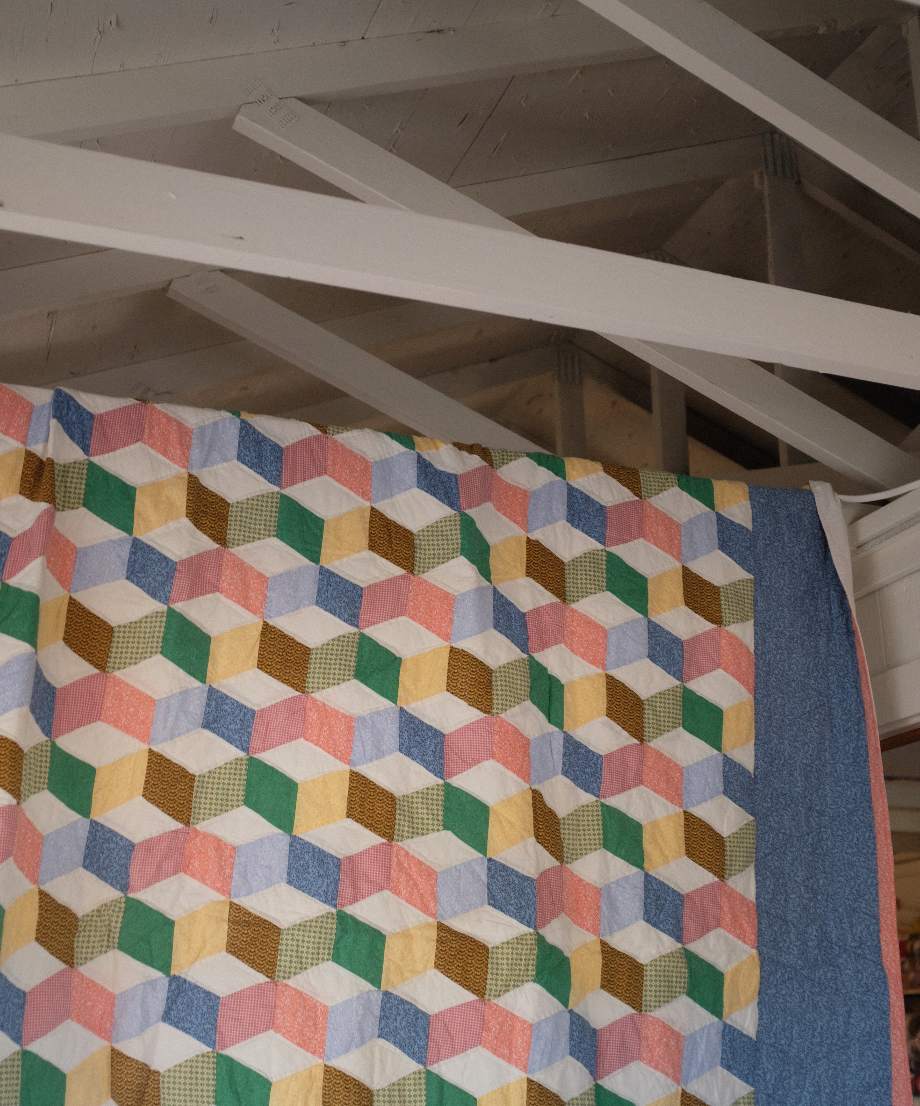 Made To Order - Tumbling Blocks Quilt Coat