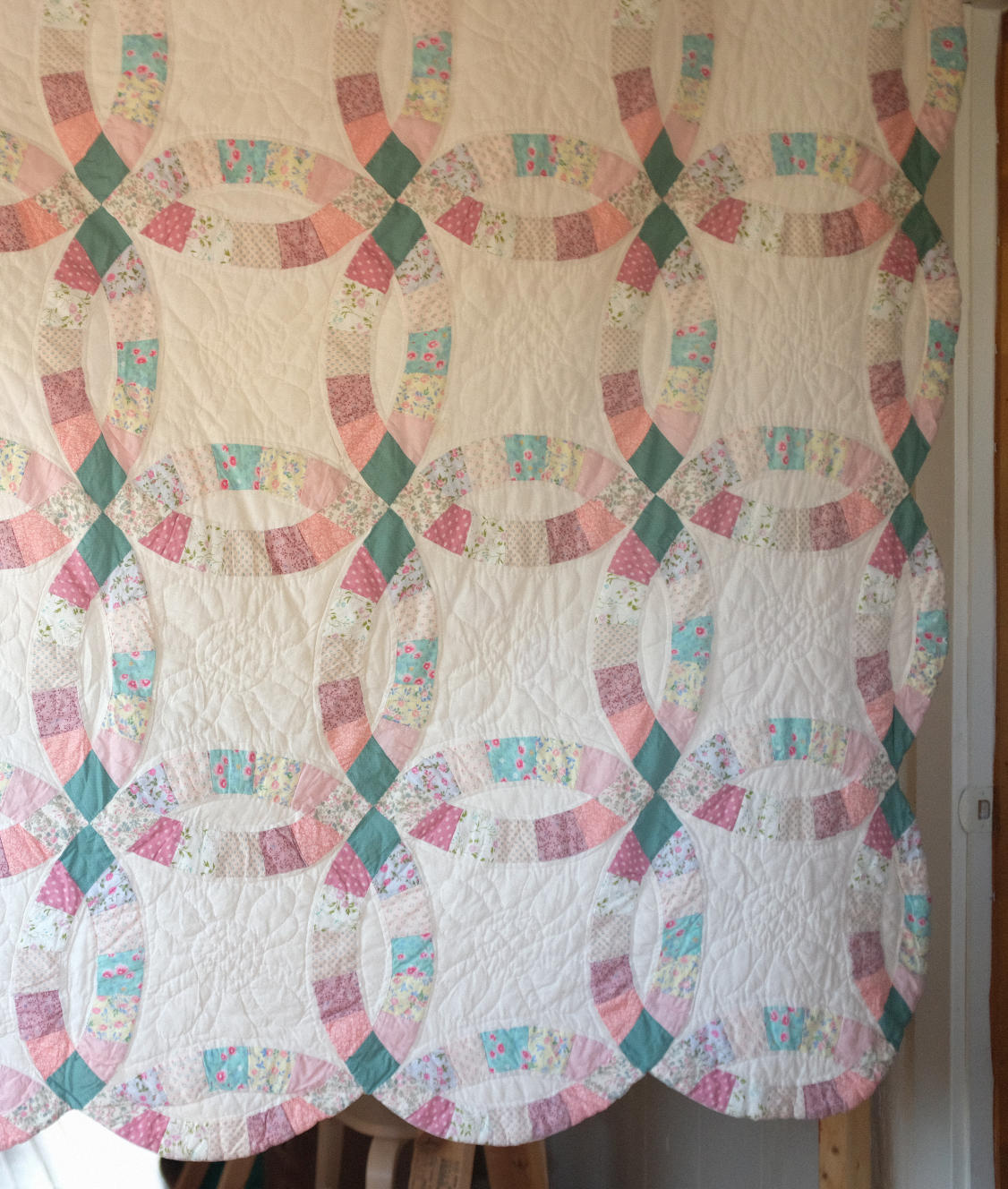 Made To Order - Double Wedding Ring Quilt Coat