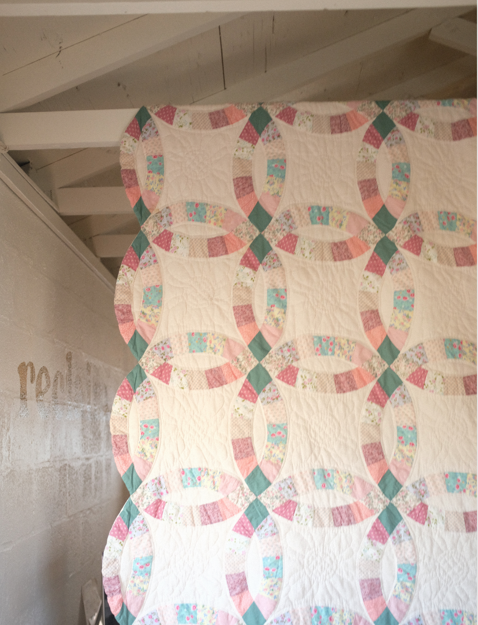 Made To Order - Double Wedding Ring Quilt Coat