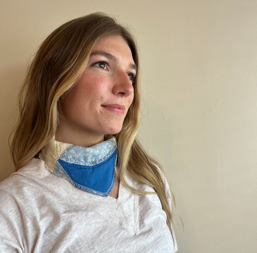 Quilt Scrap Neck Kerchief - Lone Star
