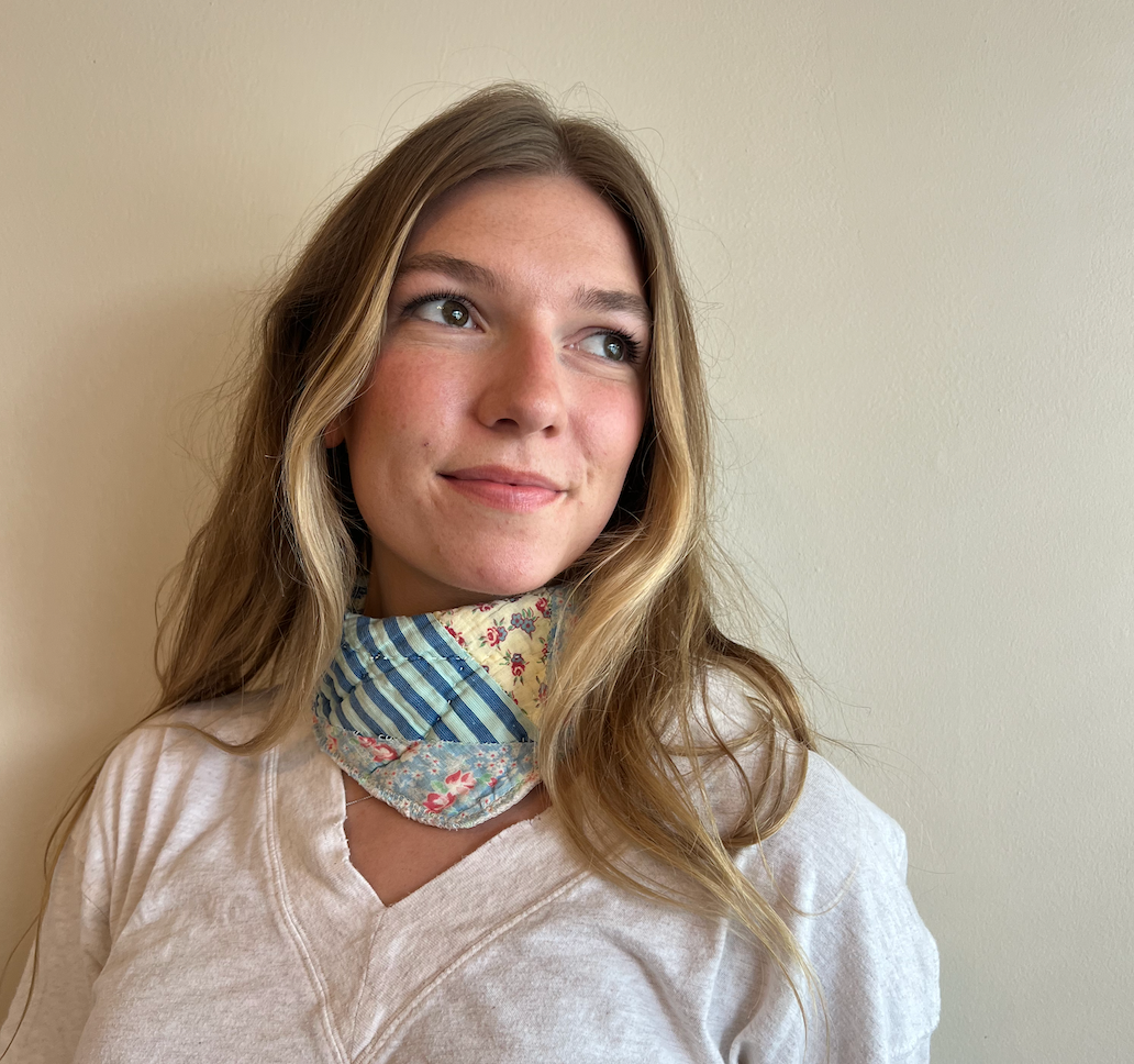 Quilt Scrap Neck Kerchief - Lone Star