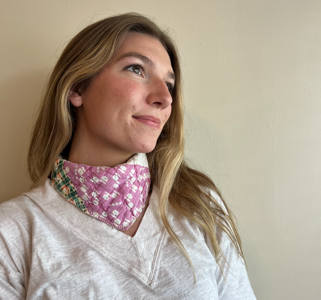 Quilt Scrap Neck Kerchief - Lone Star