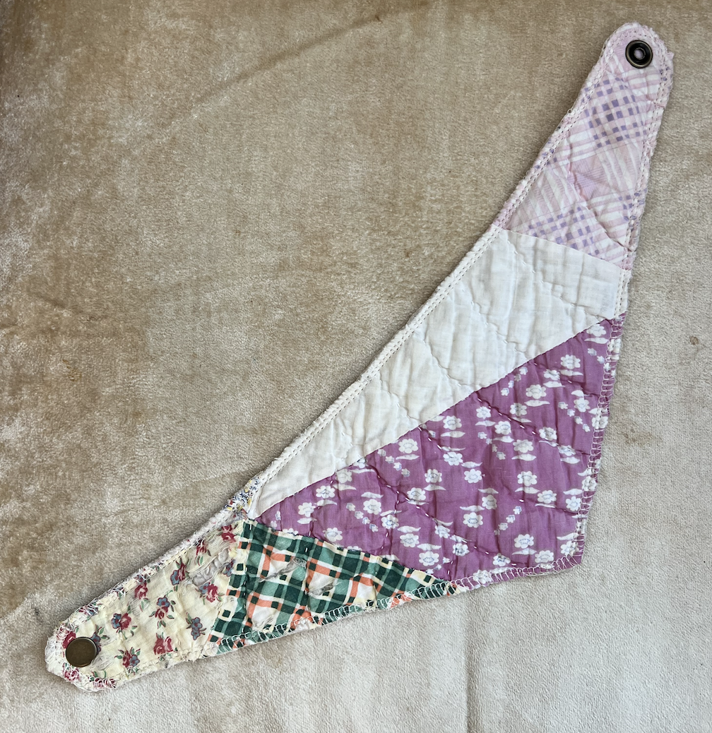 Quilt Scrap Neck Kerchief - Lone Star