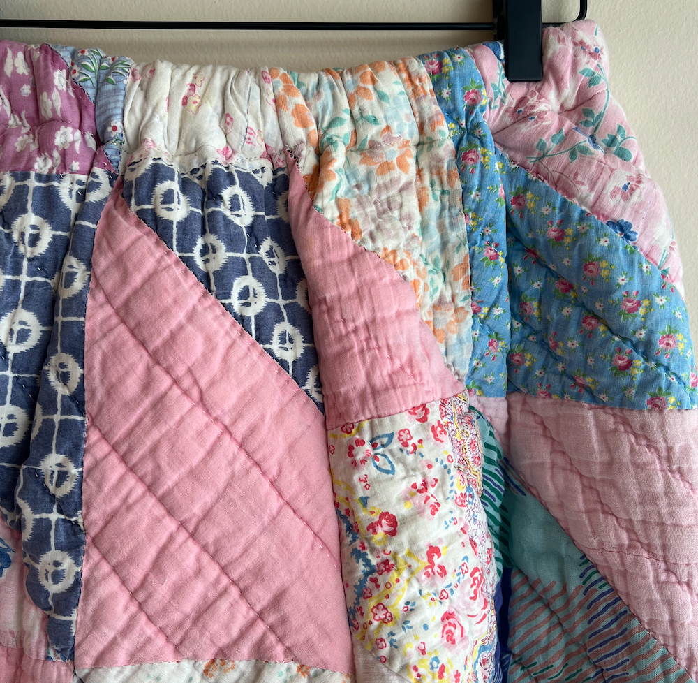 Quilt Shorts - Half Square Triangle