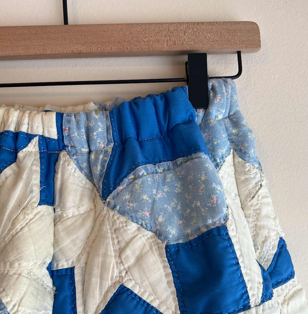 Quilt Shorts - Sawtooth Star