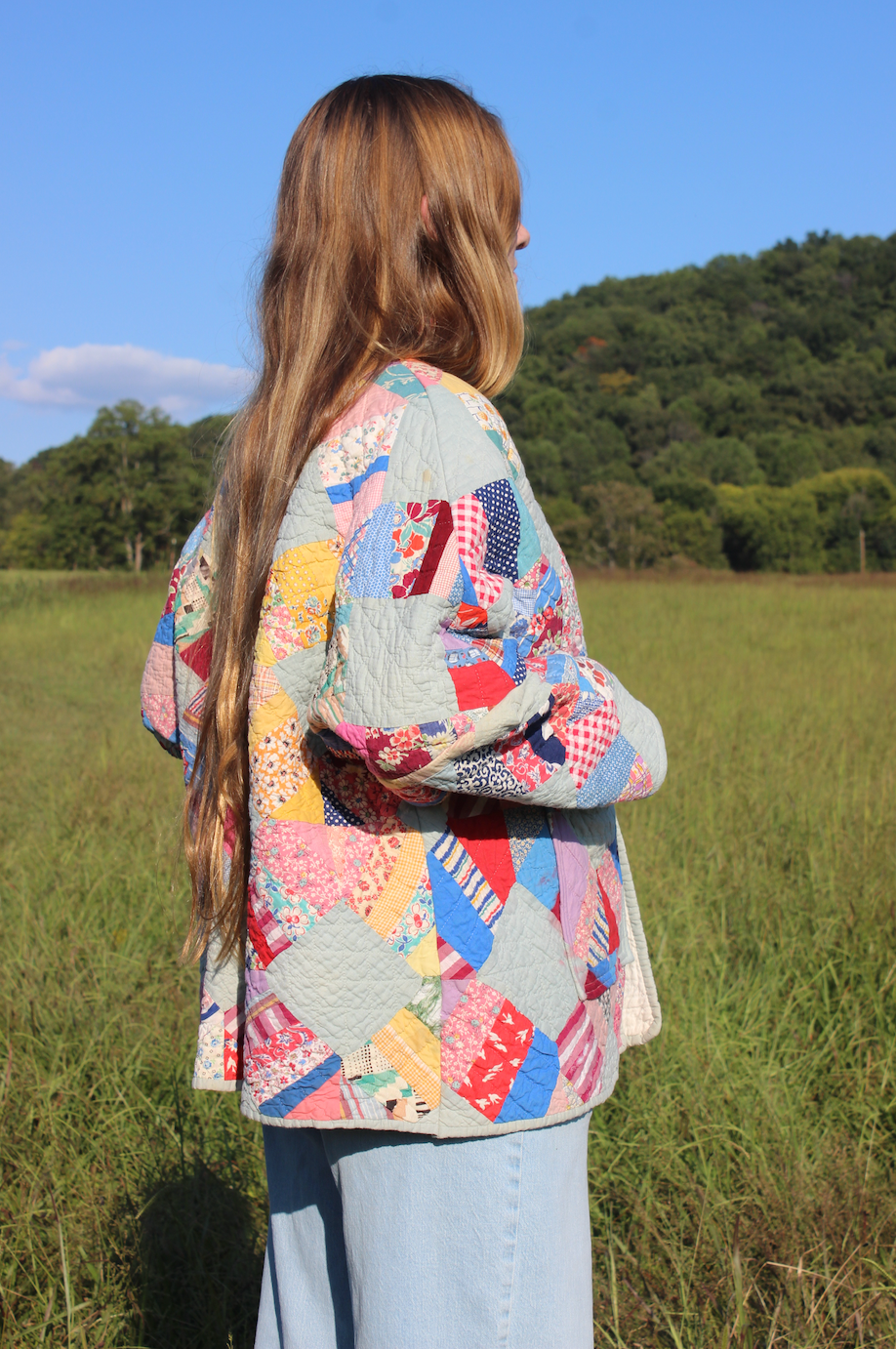 Quilt Coat - Scrappy Lattice