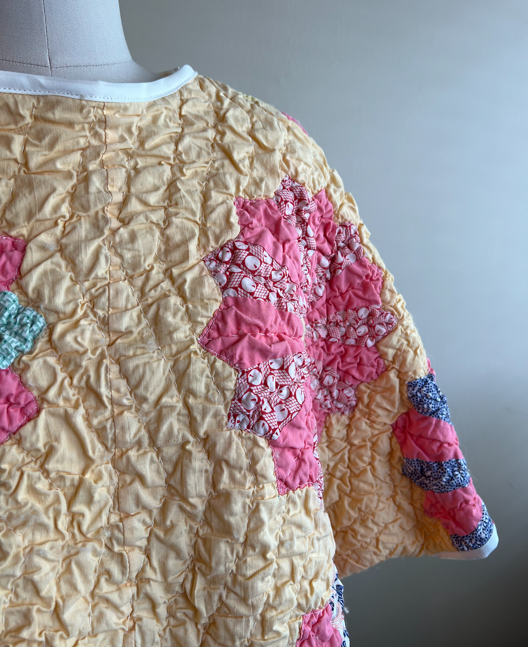Short Sleeve Quilt Tee- Dresden Plate