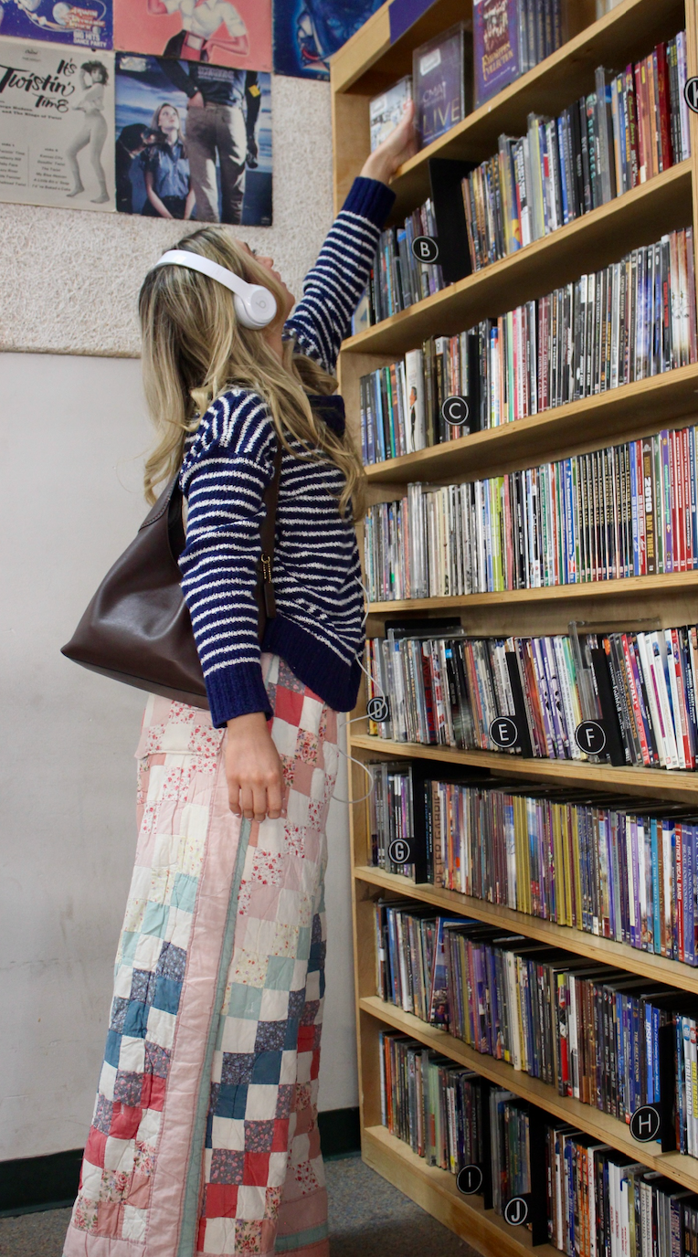 Wide Leg Quilt Pants - Granny Square