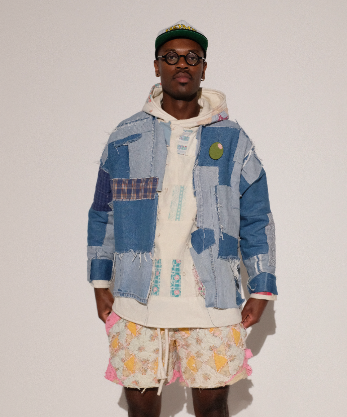 The Denim Patch Coat