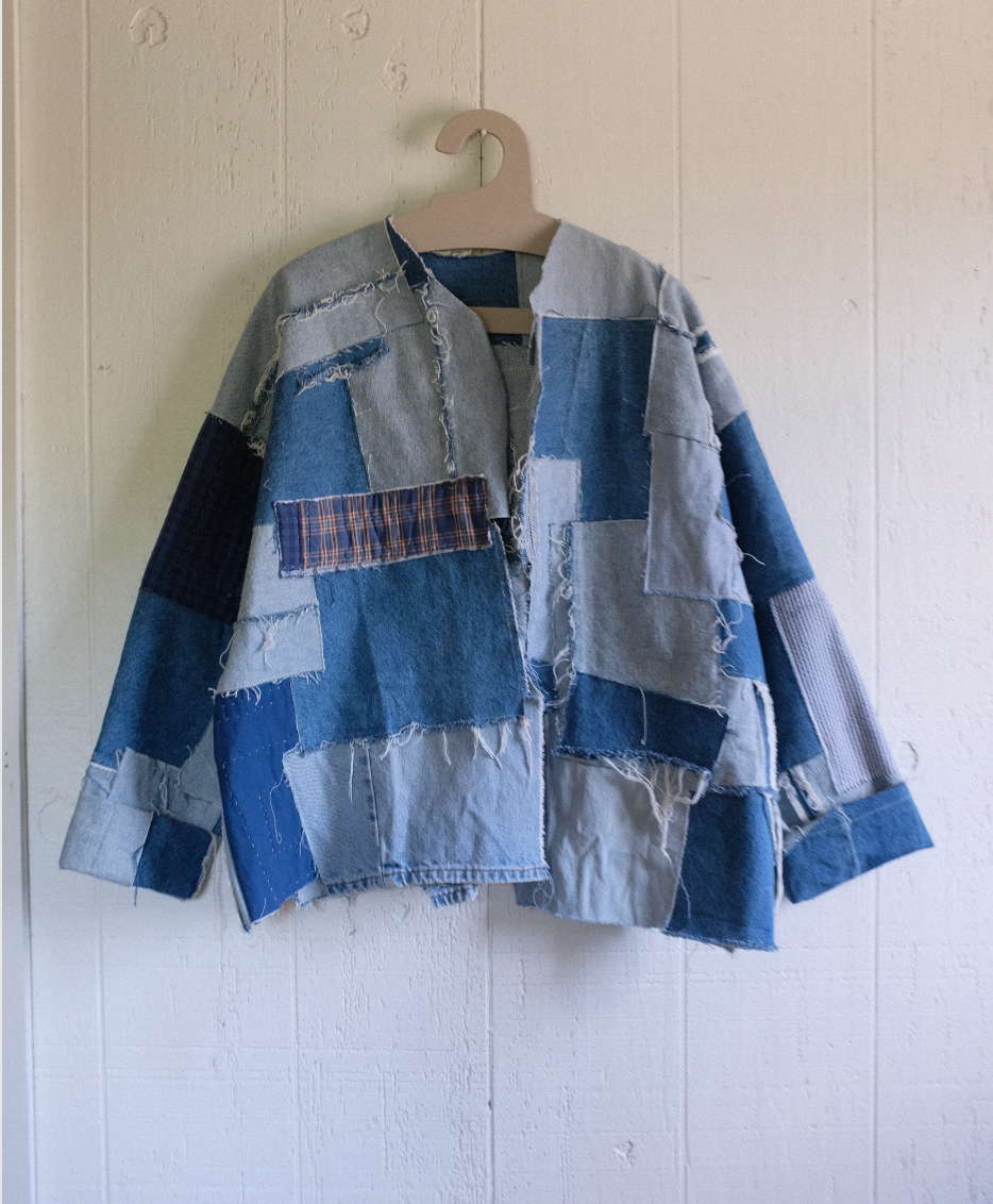 The Denim Patch Coat