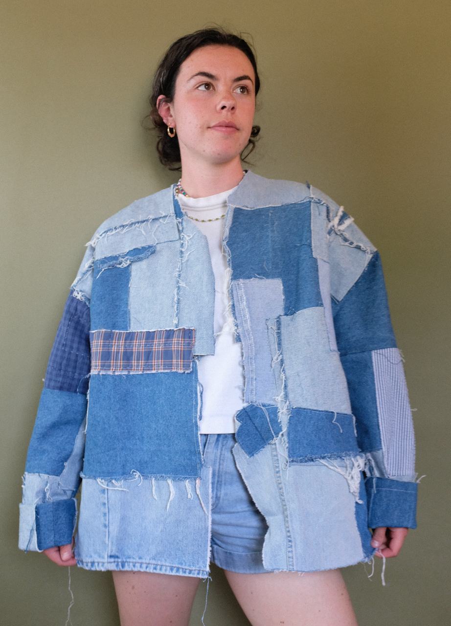 The Denim Patch Coat