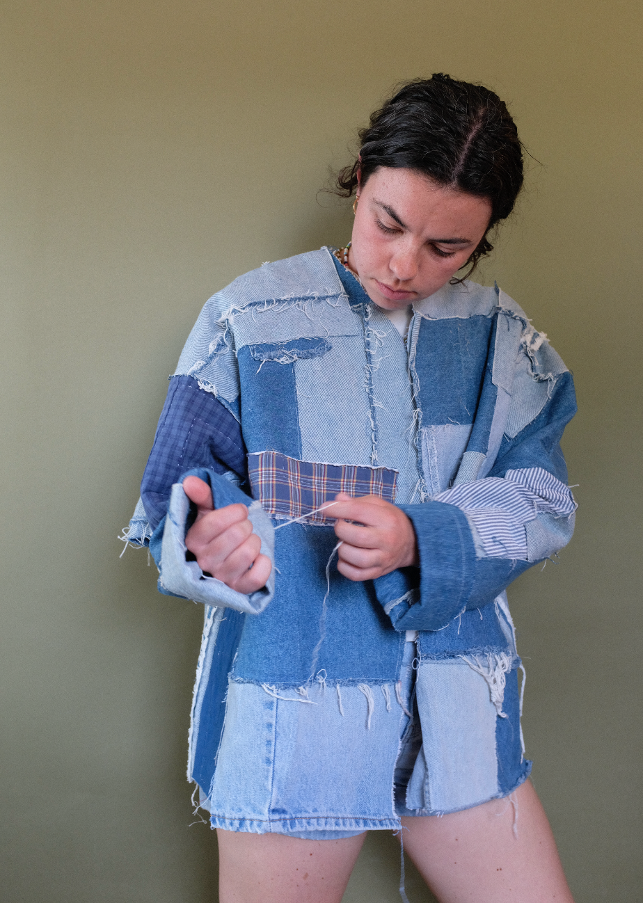 The Denim Patch Coat