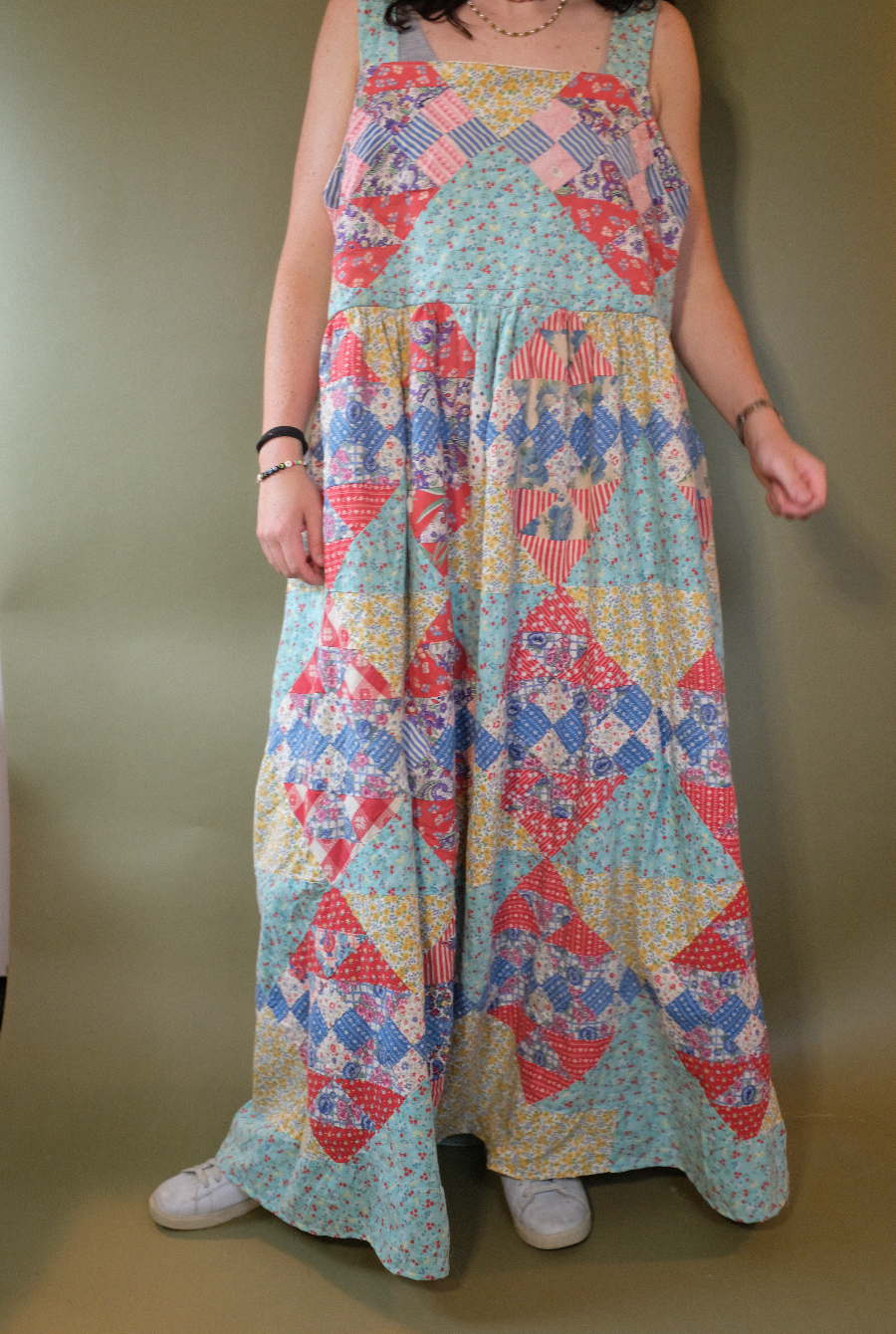 Quilt Top Dress - Country Checkers XL