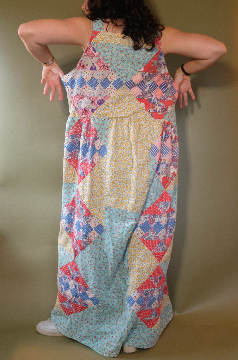 Quilt Top Dress - Country Checkers XL