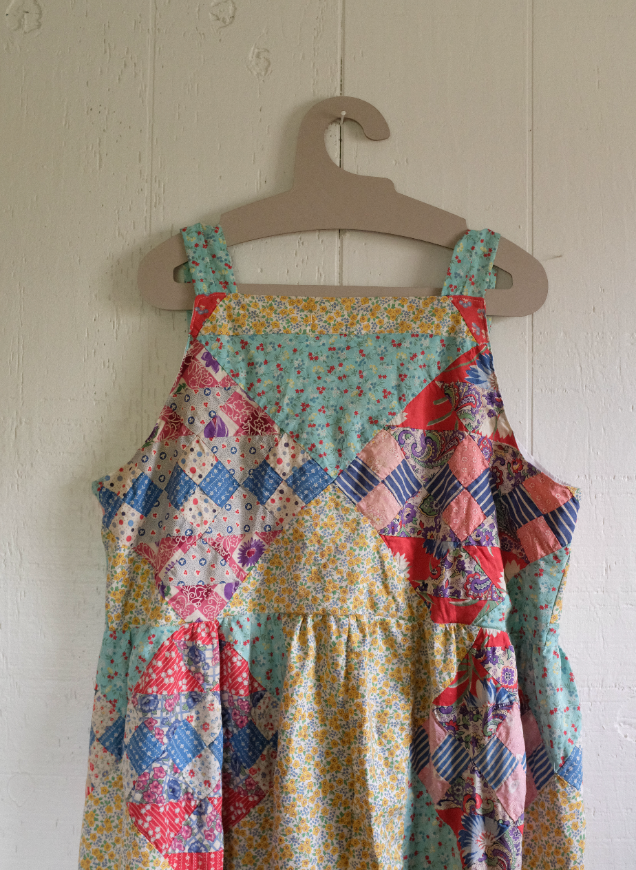 Quilt Top Dress - Country Checkers XL