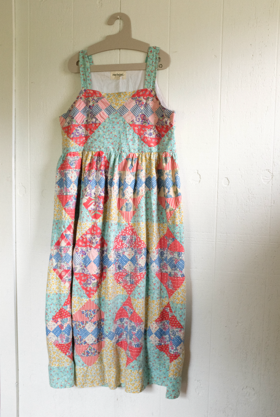 Quilt Top Dress - Country Checkers XL