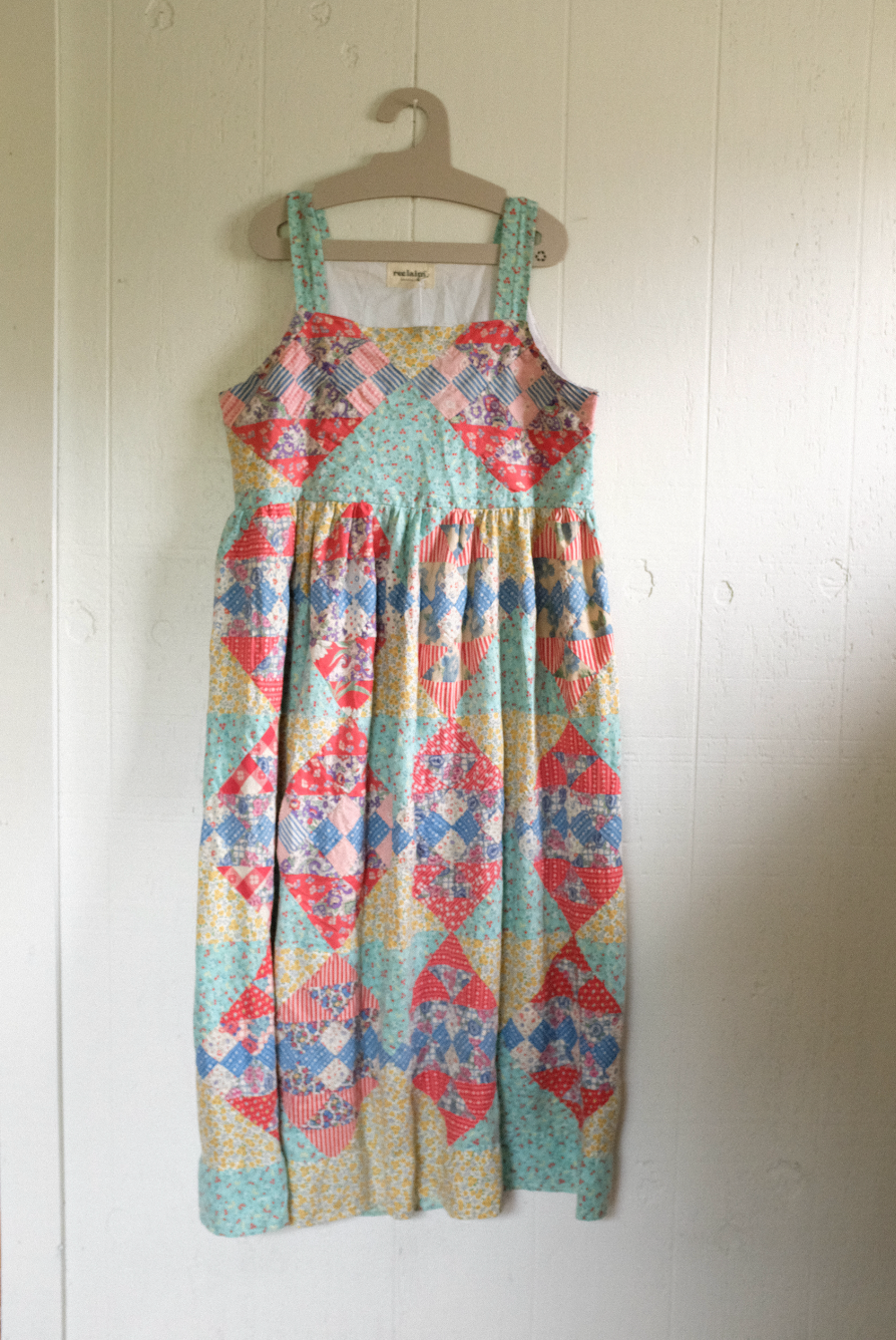 Quilt Top Dress - Country Checkers XL