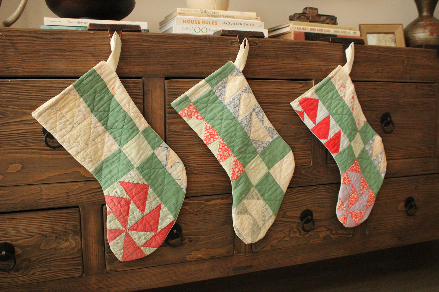 Holiday Quilt Stockings