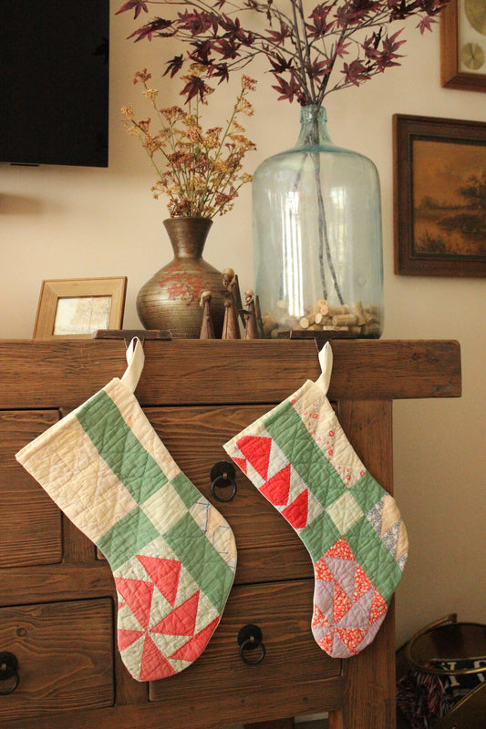 Holiday Quilt Stockings