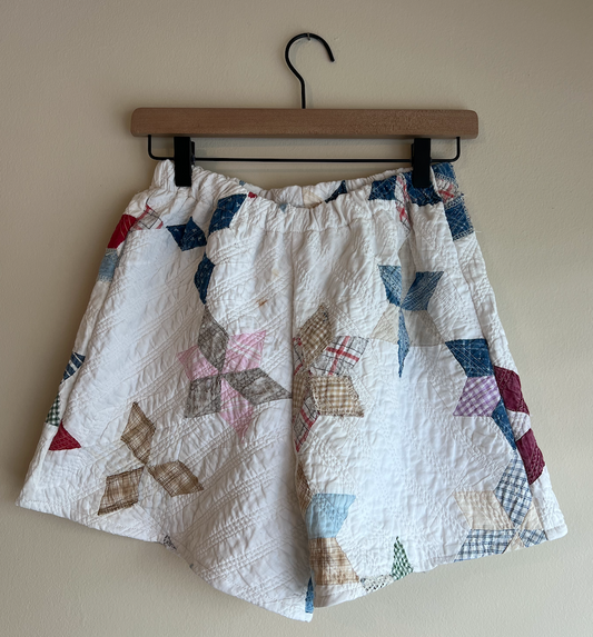 Quilt Shorts - 6 Point Star