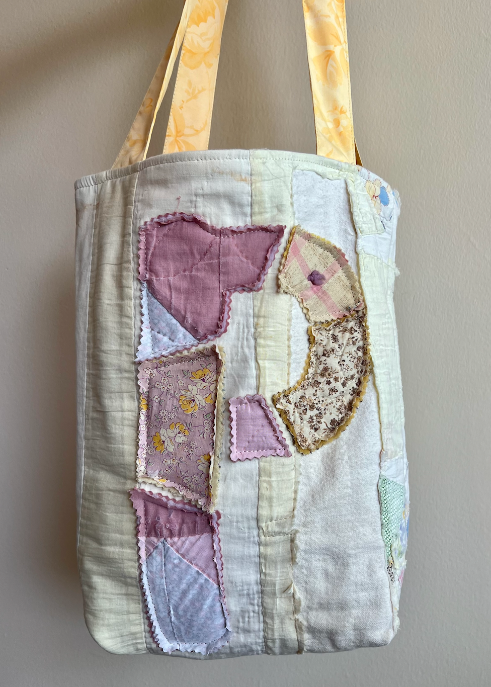 Alphabet Quilt Tote- assorted letters