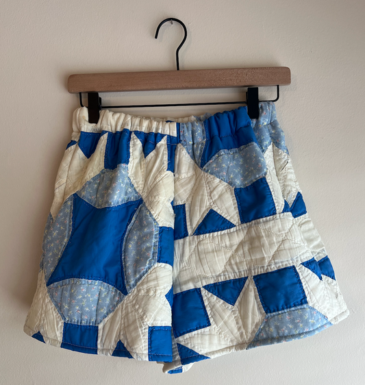 Quilt Shorts - Sawtooth Star
