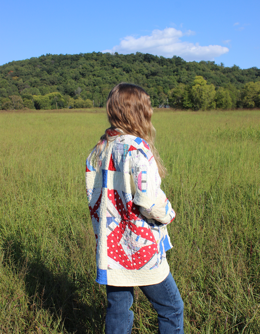 Quilt Coat - String Quilt