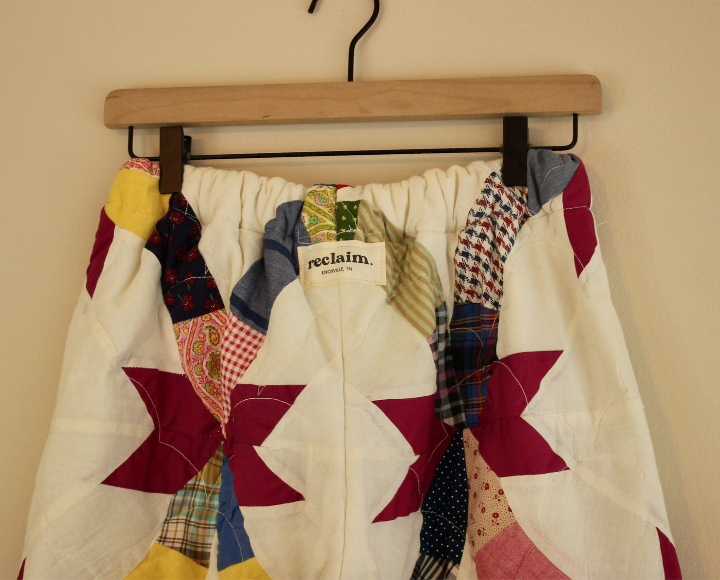 Wide Leg Quilt Pants - Friendship Knot