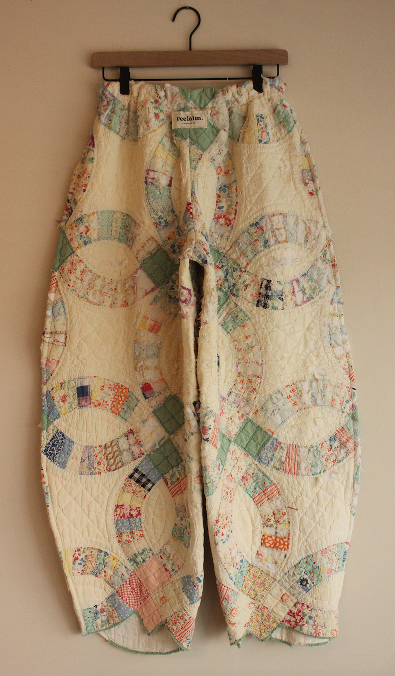 Barrel Quilt Pants - Wedding Ring
