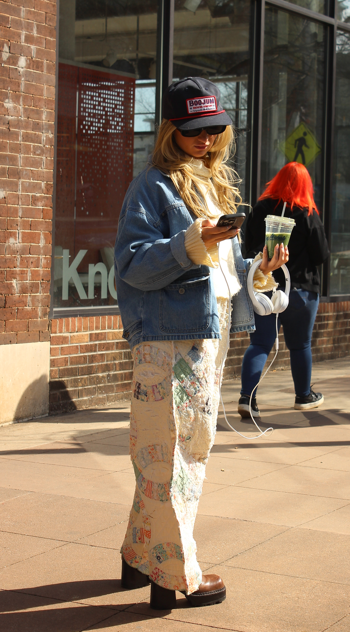 Barrel Quilt Pants - Wedding Ring