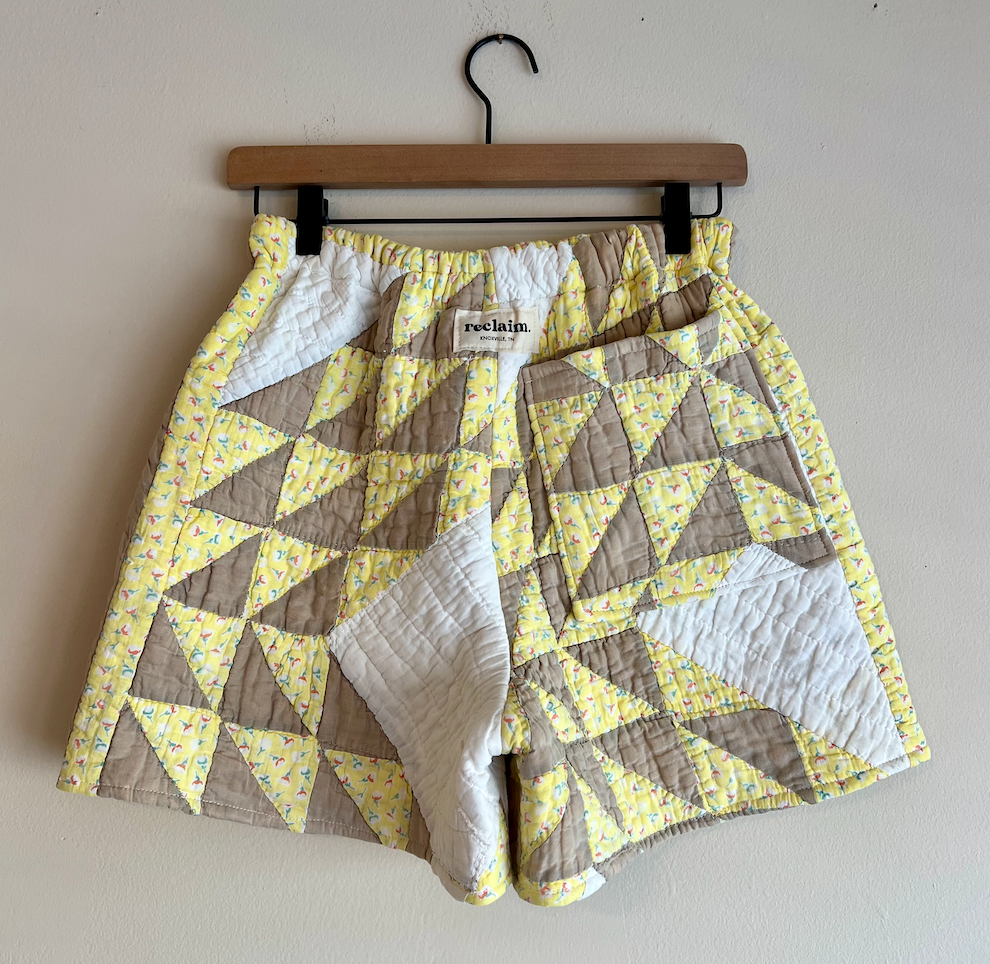 Quilt Shorts - Ocean Wave