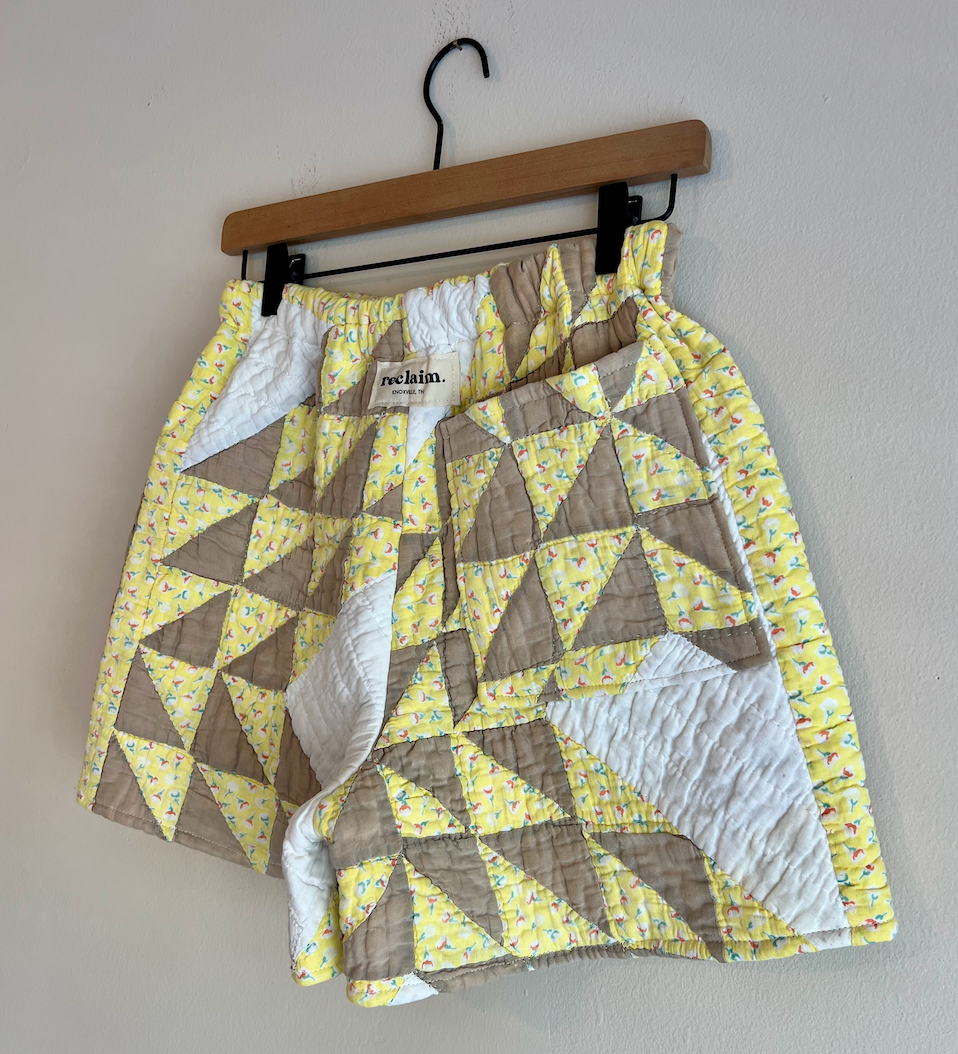 Quilt Shorts - Ocean Wave