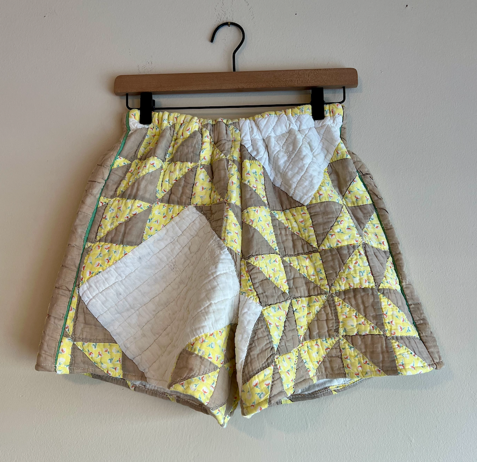 Quilt Shorts - Ocean Wave