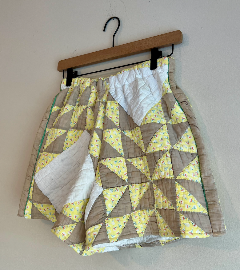 Quilt Shorts - Ocean Wave