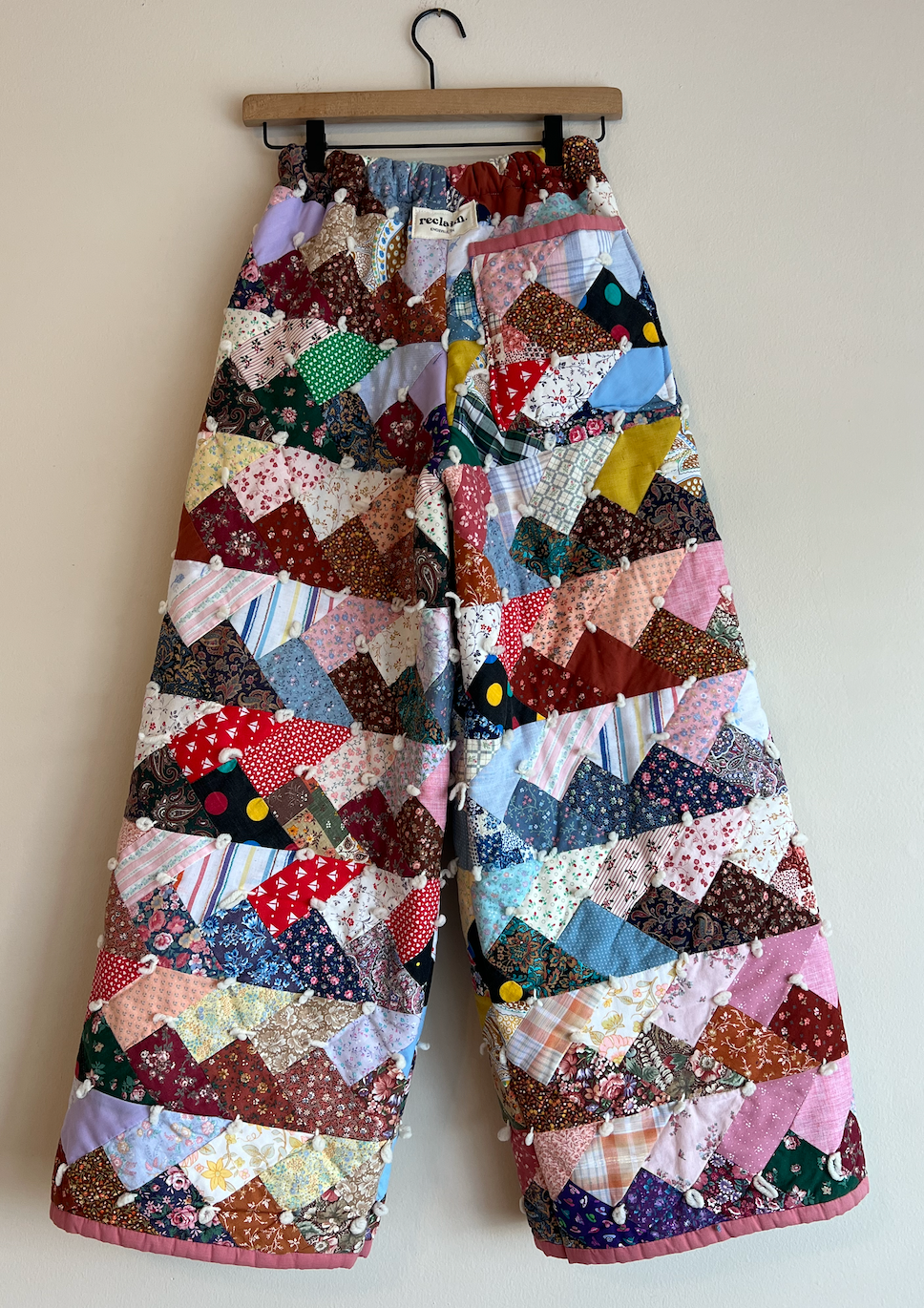 Wide Leg Quilt Pants - Pioneer Braid