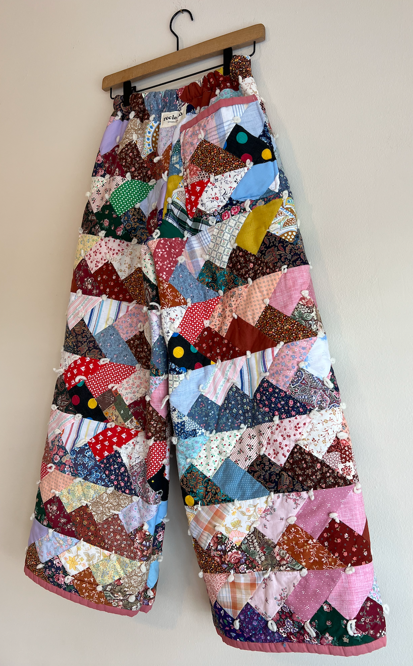 Wide Leg Quilt Pants - Pioneer Braid