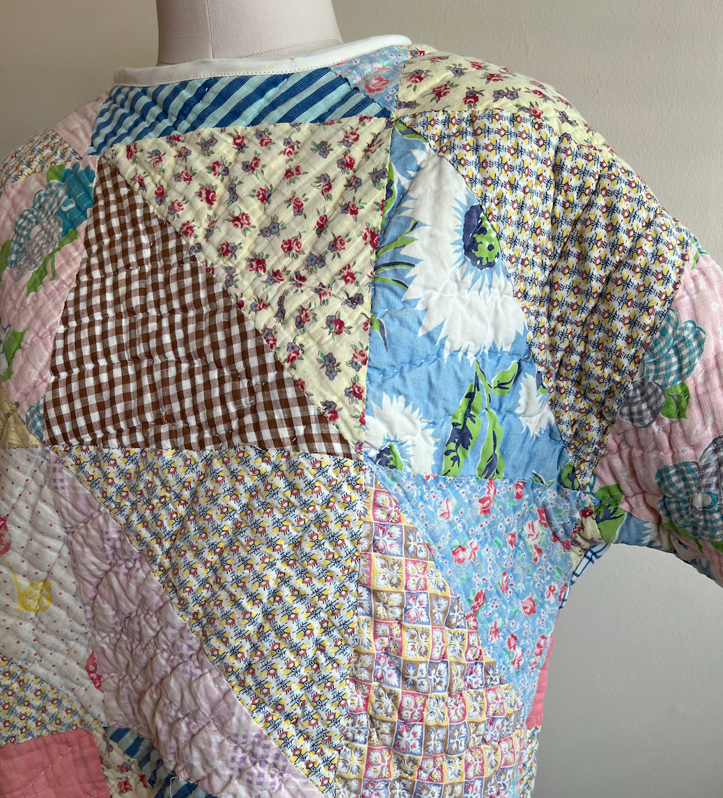 Short Sleeve Quilt Tee- Half-Square Triangle