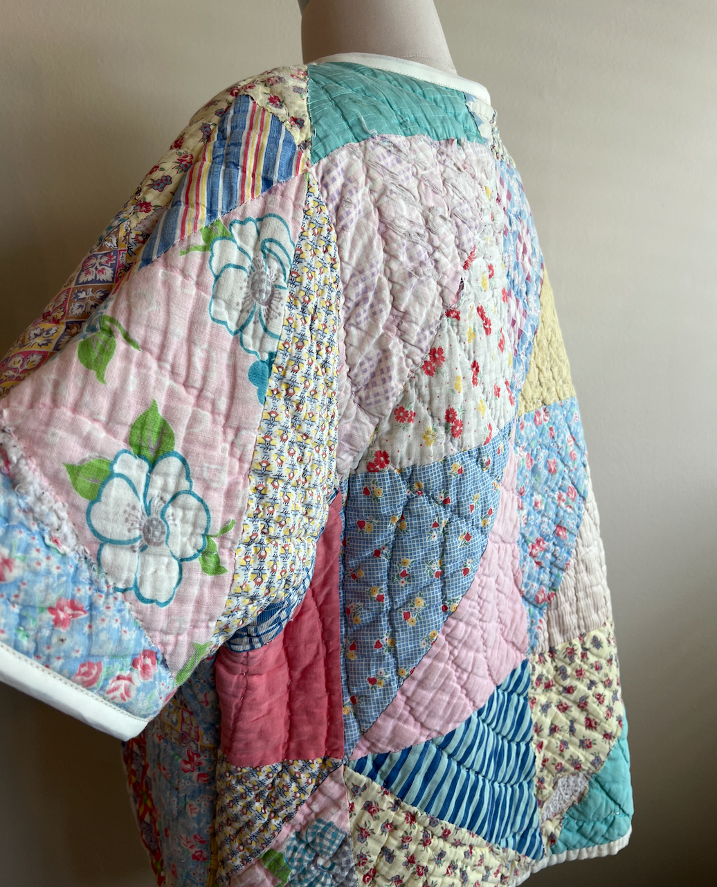 Short Sleeve Quilt Tee- Half-Square Triangle