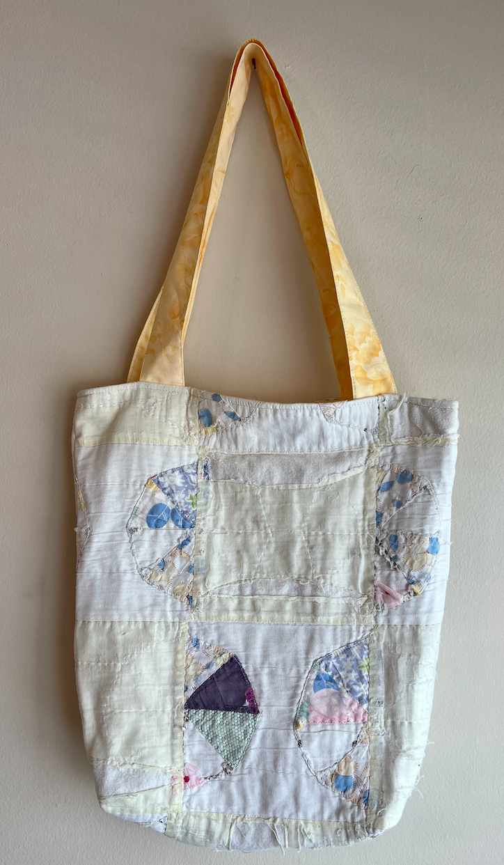 Alphabet Quilt Tote- assorted letters