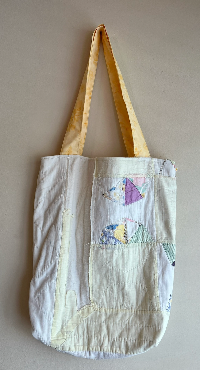 Alphabet Quilt Tote- assorted letters