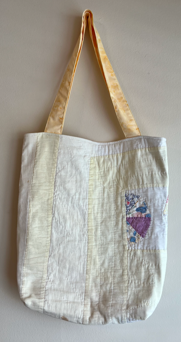 Alphabet Quilt Tote- assorted letters