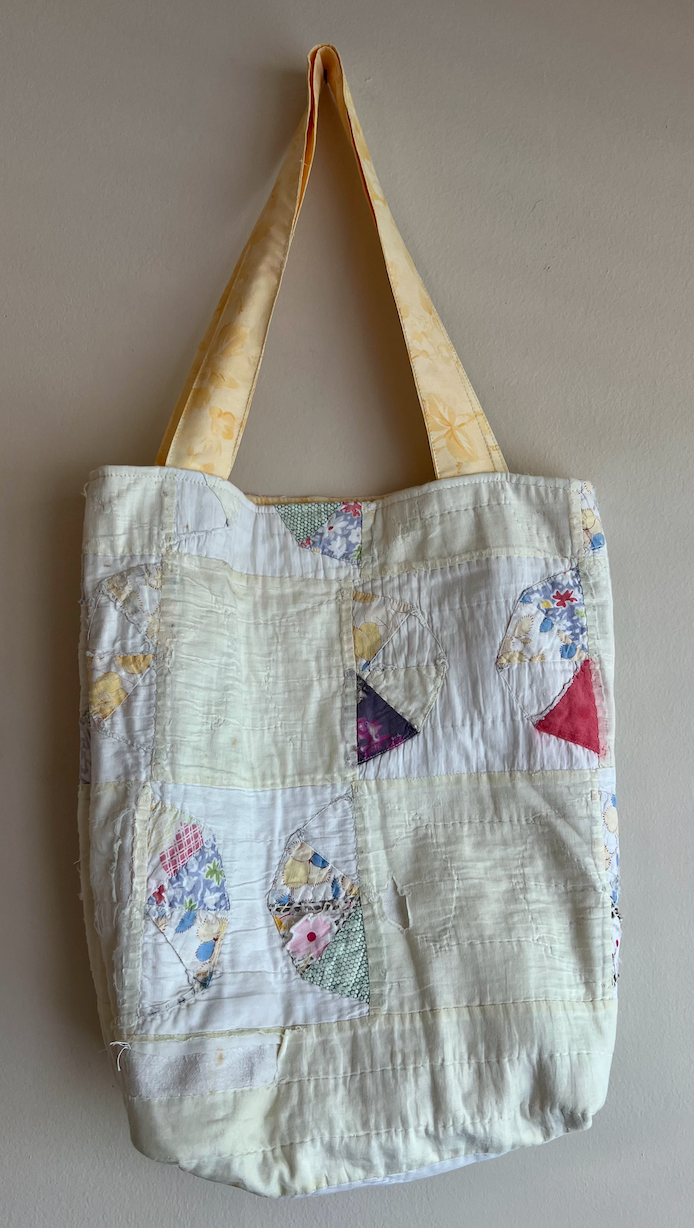 Alphabet Quilt Tote- assorted letters