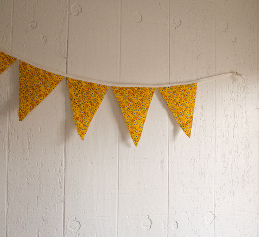 Quilt Bunting - Yellow